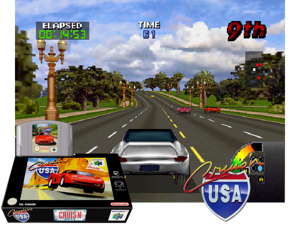 Cruis'n USA (Europe) Cover